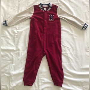 Carter’s 24 month Burgundy One Piece Fleece Jumpsuit